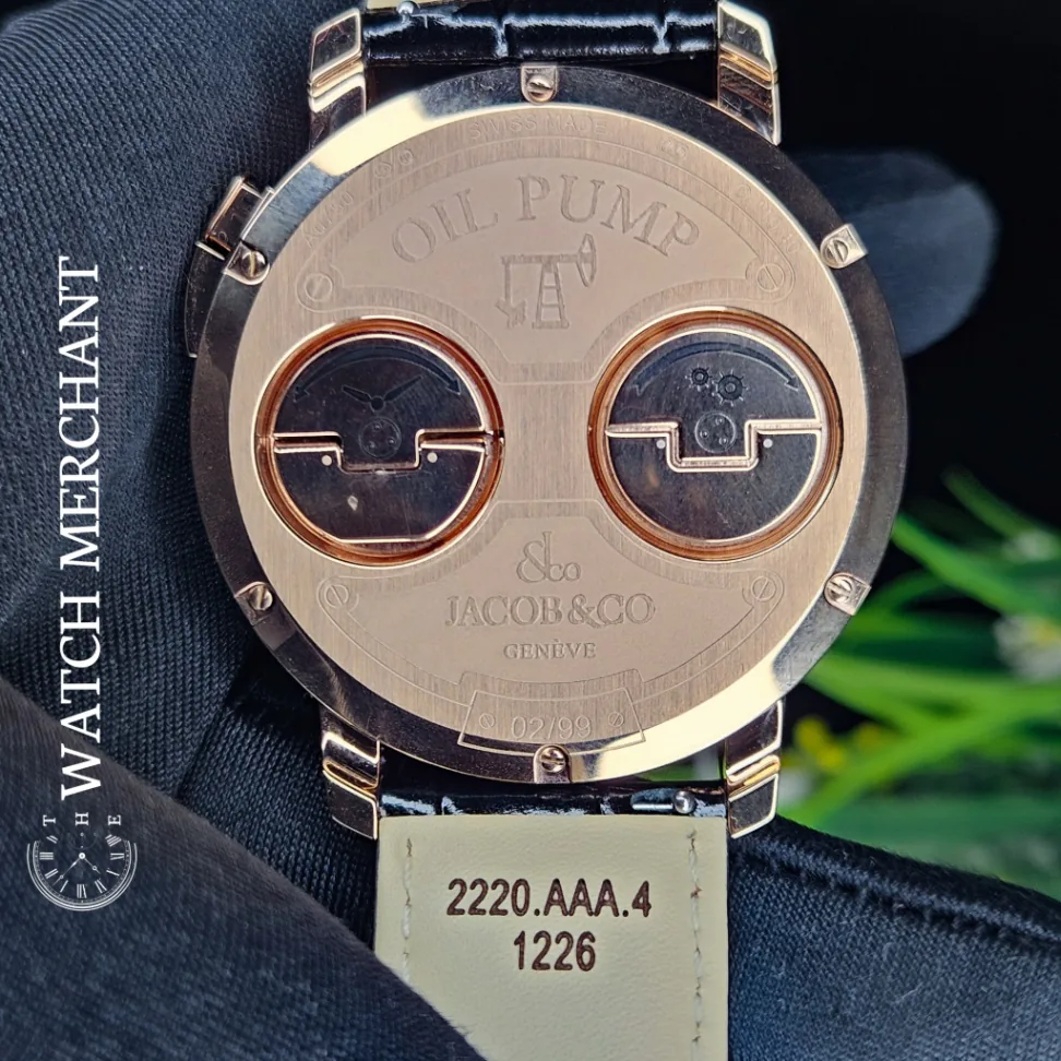 Jacob & Co Oil Pump || Ref. e.g., OI100.40.AA.AC.A || 1:1 Swiss Grade Replica thumbnail 3