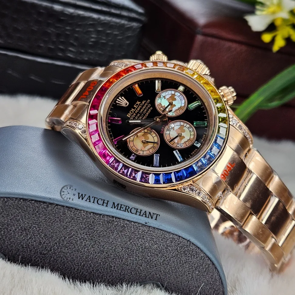 Rolex Cosmograph Daytona “Rainbow” || Ref. 116595RBOW || Master Grade Replica