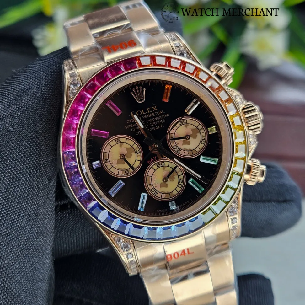 Rolex Cosmograph Daytona “Rainbow” || Ref. 116595RBOW || Master Grade Replica thumbnail 1