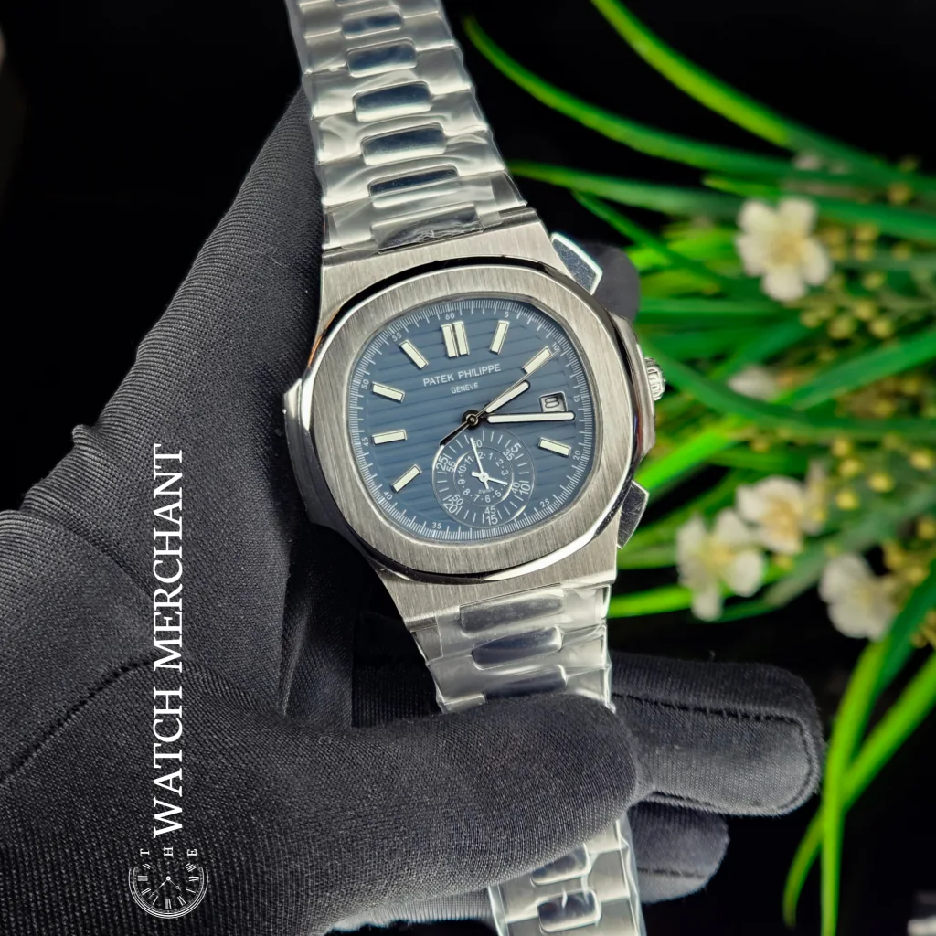 Patek Philippe Nautilus Chronograph || Ref. 5976/1G-001 || Mastee Grade Replica thumbnail 2