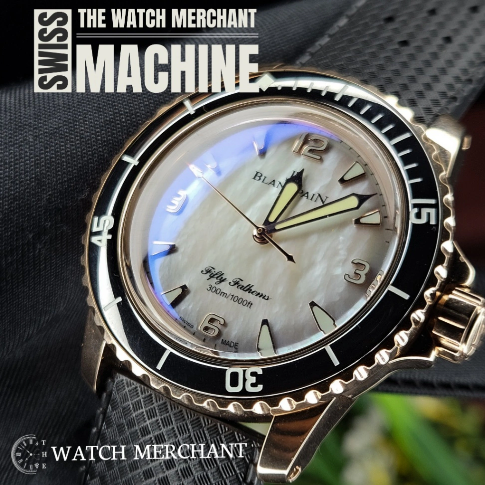 Blancpain Mother-of-Pearl Fifty Fathoms Automatique thumbnail 2