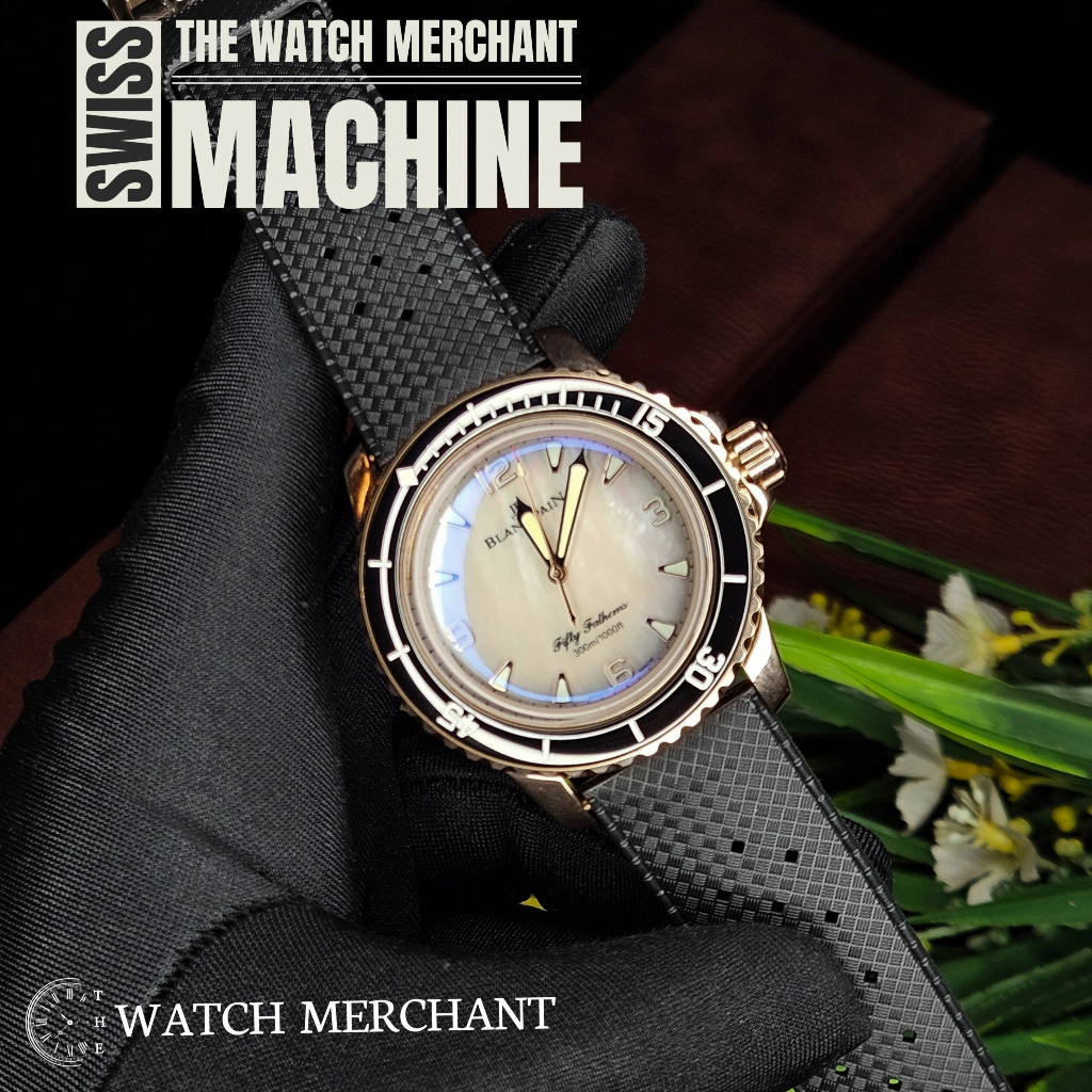 Blancpain Mother-of-Pearl Fifty Fathoms Automatique thumbnail 1
