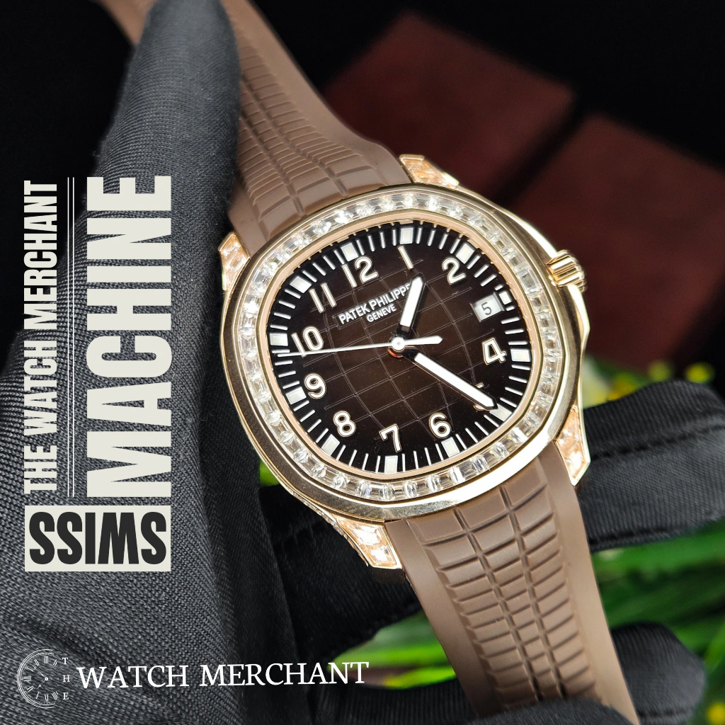 Patek Philippe Aquanaut || Ref. 5268/200R-010 || Rose gold with stone thumbnail 3