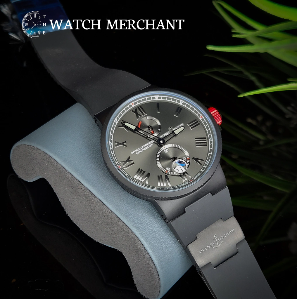 Ulysse Nardin Marine Chronometer Series || Ref. 1183-122LE-3C/BLACK-BQ || Master Grade Replica