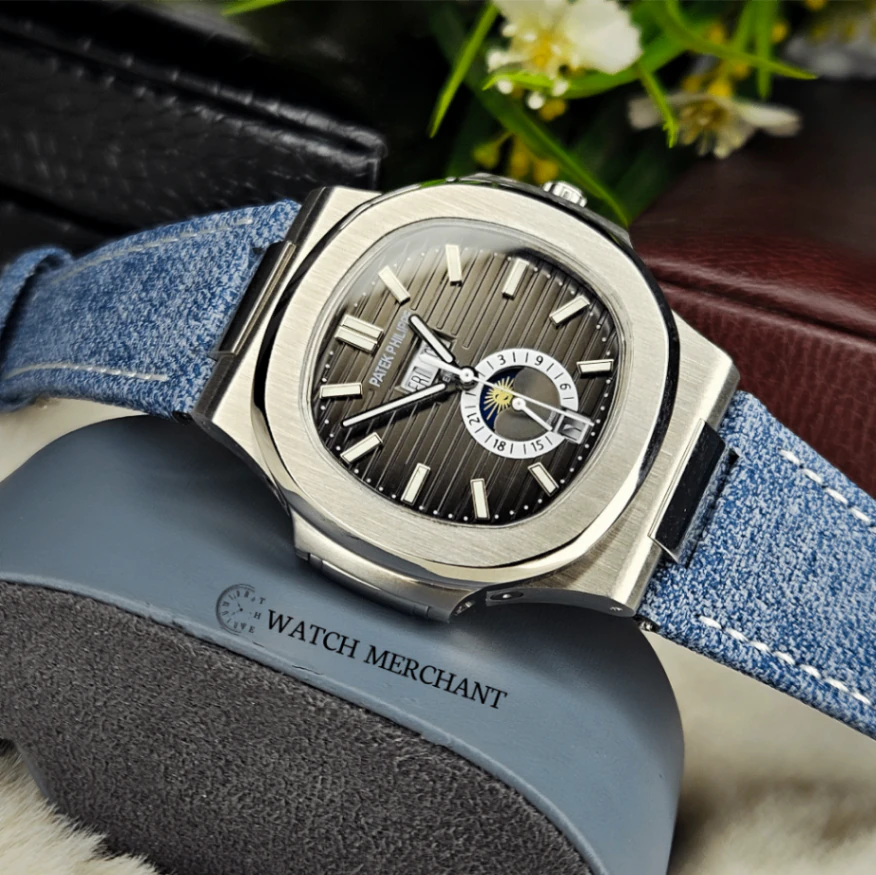 Patek Philippe Nautilus Annual Calendar Moonphase || Ref. 5726A-001 || Master Grade Replica