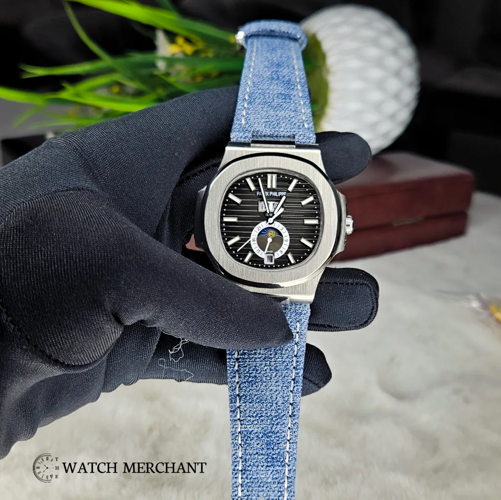 Patek Philippe Nautilus Annual Calendar Moonphase || Ref. 5726A-001 || Master Grade Replica thumbnail 2