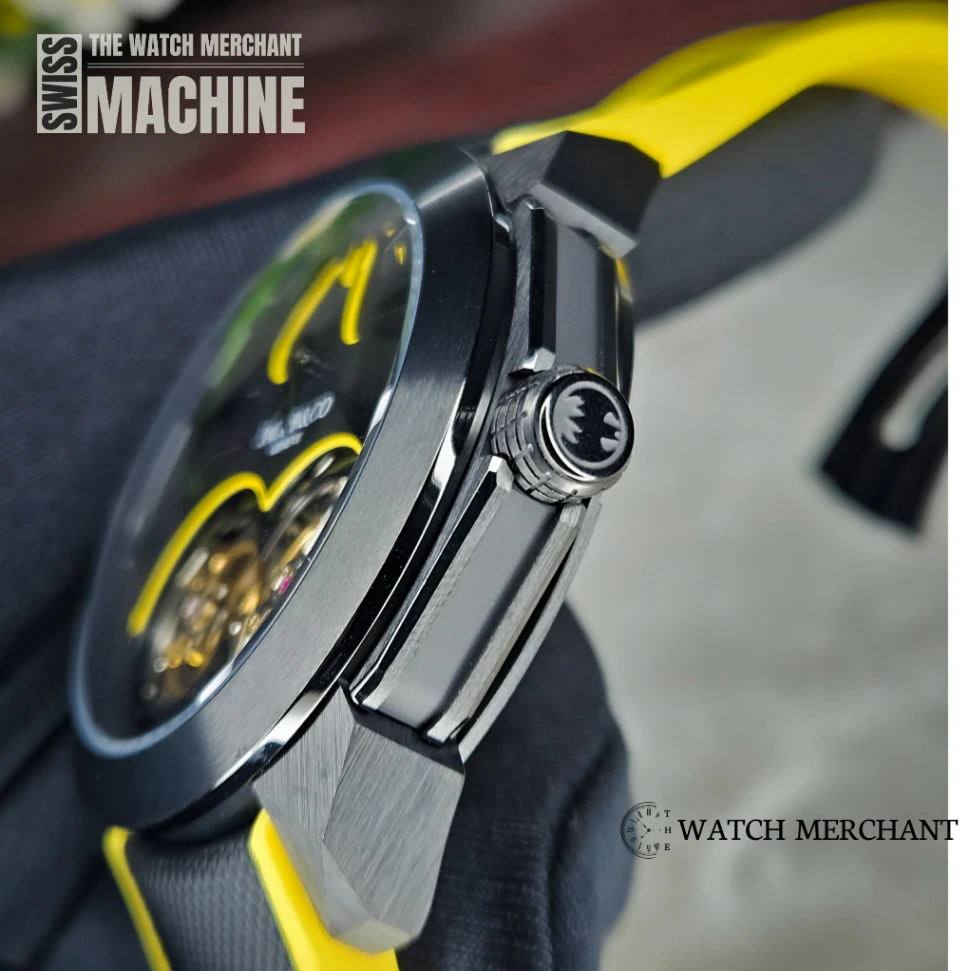 Jacob & Co Gotham City Black DLC Titanium Edition || Ref. DC100.21.AB.AB.A || 1:1 Swiss Grade Replica thumbnail 2